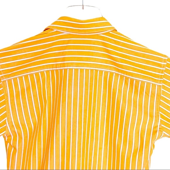 YALE ESTABLISHED Boys Orange with White Stripes 10 - Picture 4 of 7